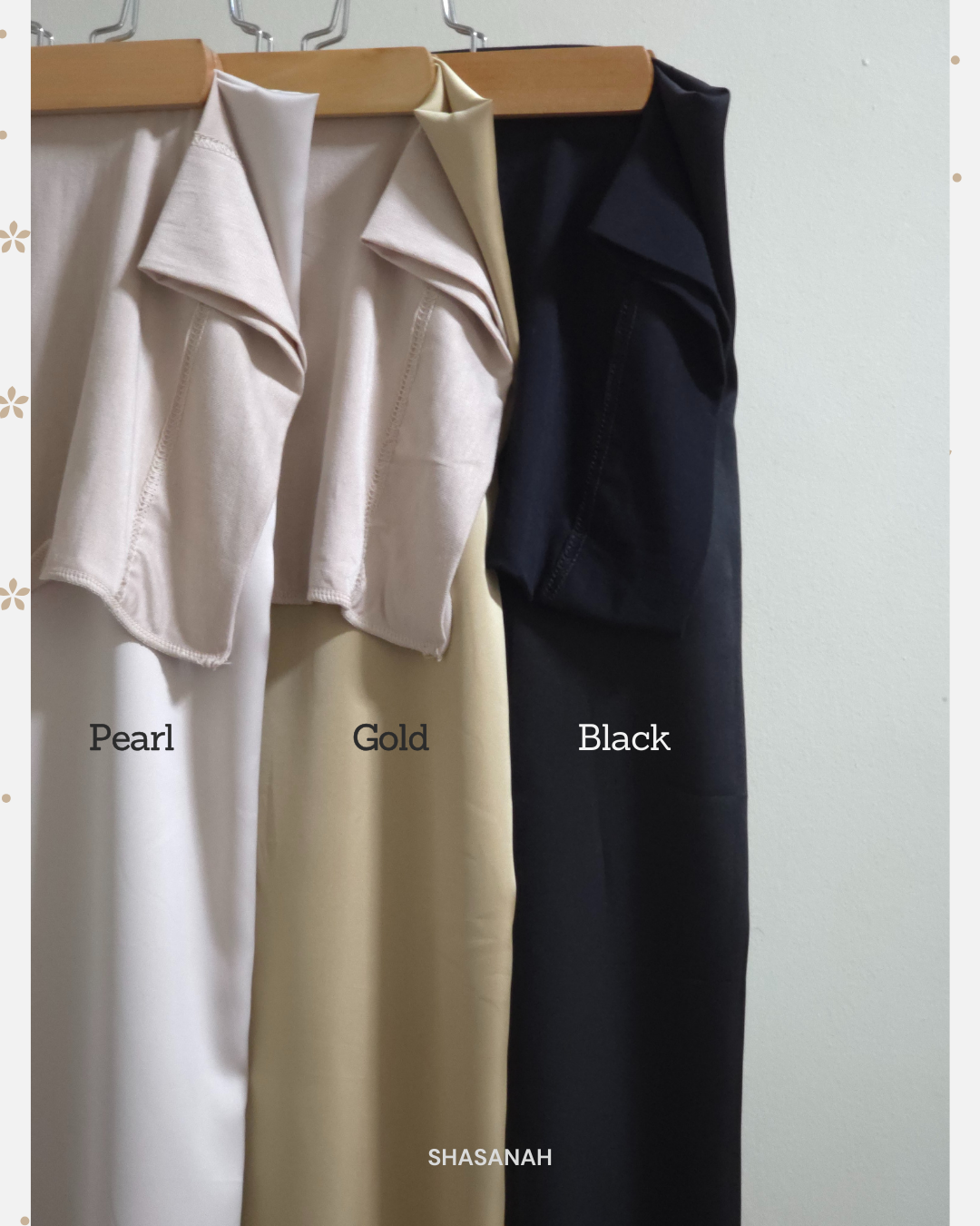 2-Way Premium Satin Shawl w/ Attached Tube Inner