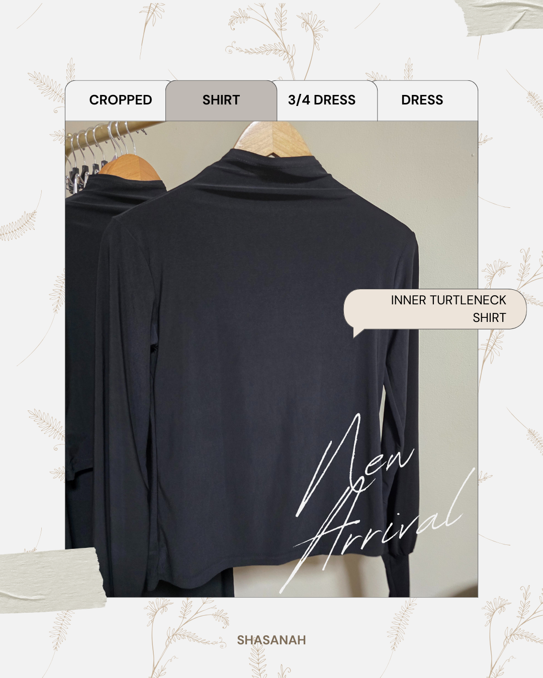 Inner Turtleneck Shirts
