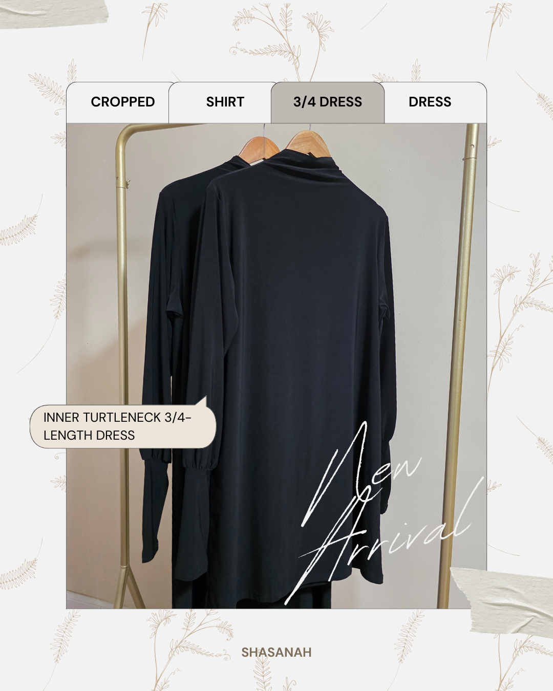 Inner Turtleneck Dresses