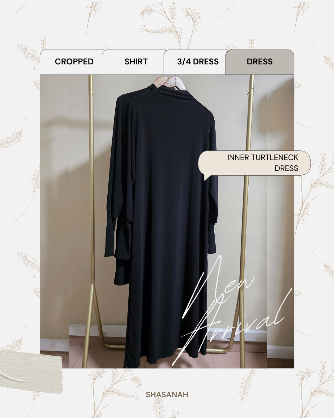 Inner Turtleneck Dresses