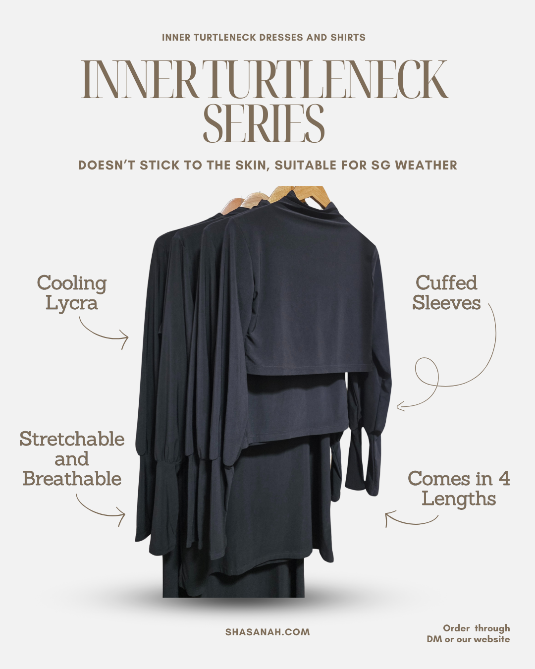 Inner Turtleneck Dresses